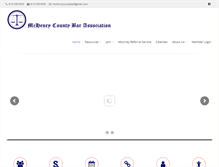 Tablet Screenshot of mchenrycountybarassoc.org